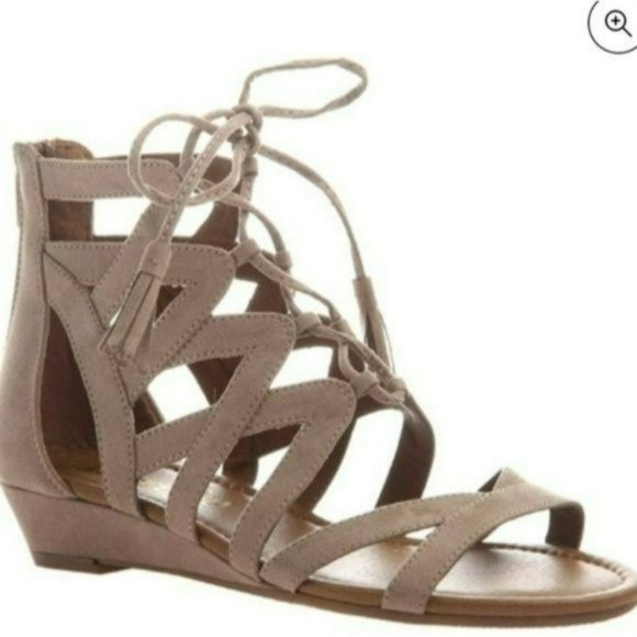 Madeline Shoes - Madeline Saturate Gladiator Sandals-6.5
